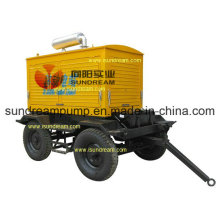 Trailer Mounted Concrete Pump ISO9001